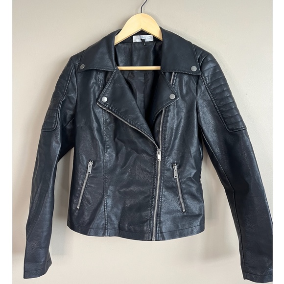 NOISY MAY | Faux Leather Jacket (size medium) - Picture 2 of 3